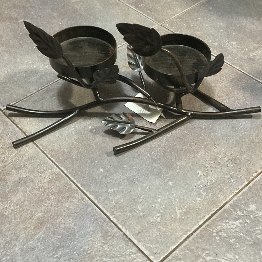 Yankee Candle Black Leaf Branch Holder